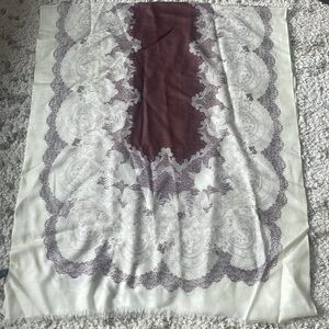 Ugg 100% Australian Wool Print Scarf